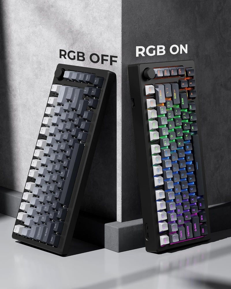 SDYZ أزرار مفاتيح PBT المتألقة XVX، أزرار مفاتيح مخصصة 60 75 100 بالمئة بروفايل OEM، مجموعة أزرار مزدوجة لل61/64/68/84/87/100/104/108 لوحة مفاتيح ميكانيكية للألعاب، رمادي متدرج - Image 2